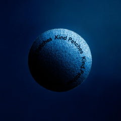 Kind Patches Valerian Root Dream Patches close-up showing magnesium and chamomile for calming effects.