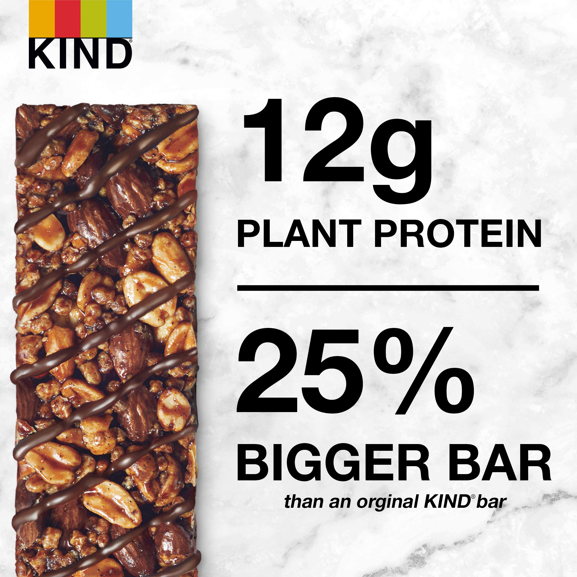 Individually wrapped KIND bar ideal for lunch, office breaks, or post-workout recovery.