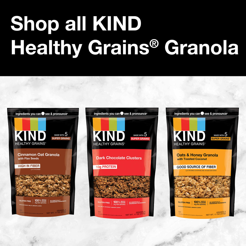 Snack idea with KIND granola, yogurt and fruit