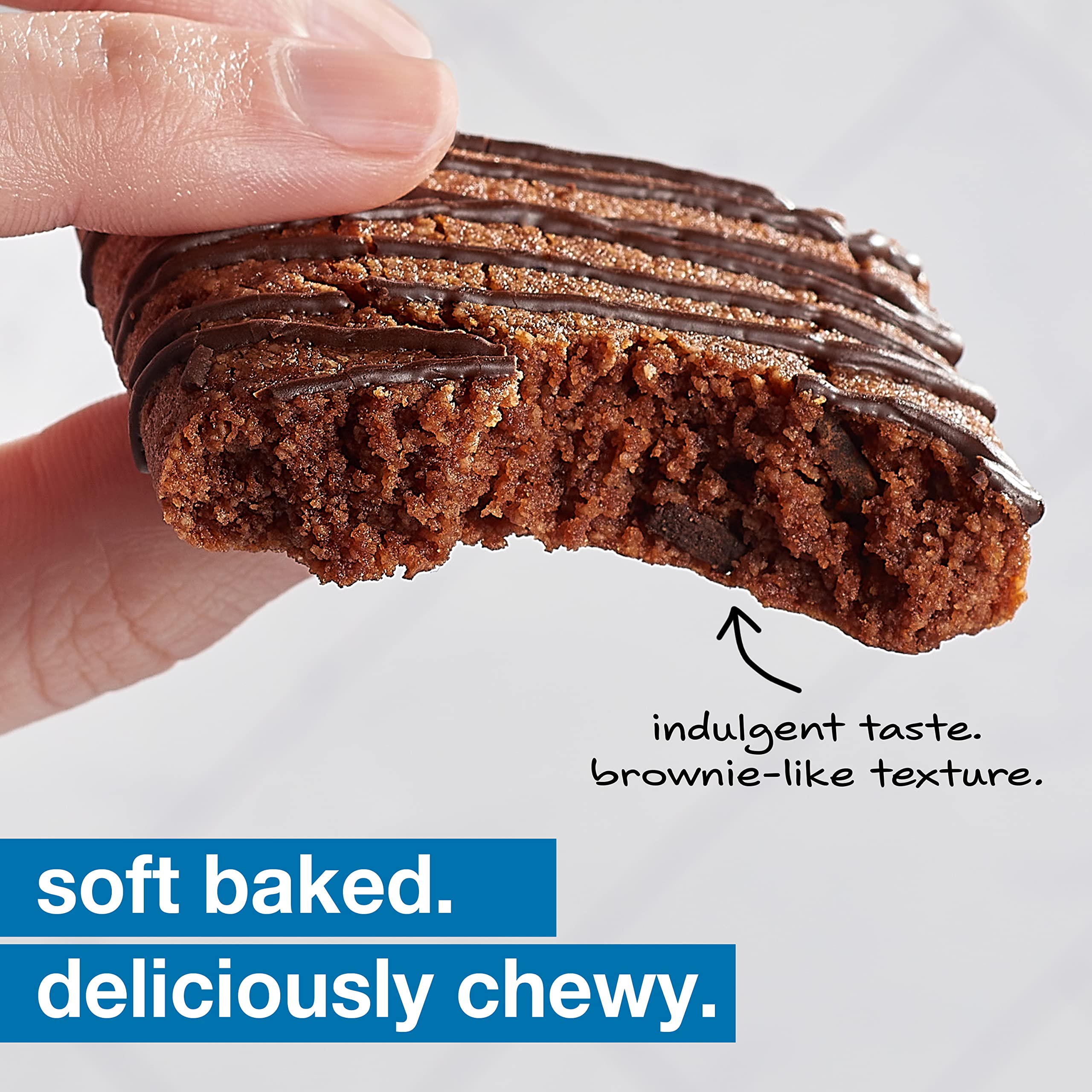 KIND Soft Baked Squares 5g protein per bar supports a satisfying snack.