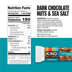 KIND Sweet and Salty Caramel Crisp bar with enticing crunch.
