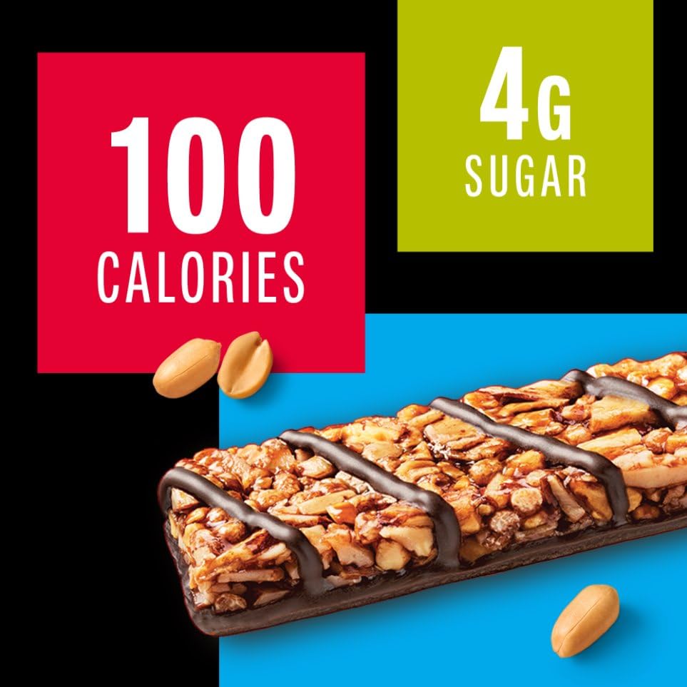 KIND Thins gluten-free bar with 4g sugar and 100 calories.