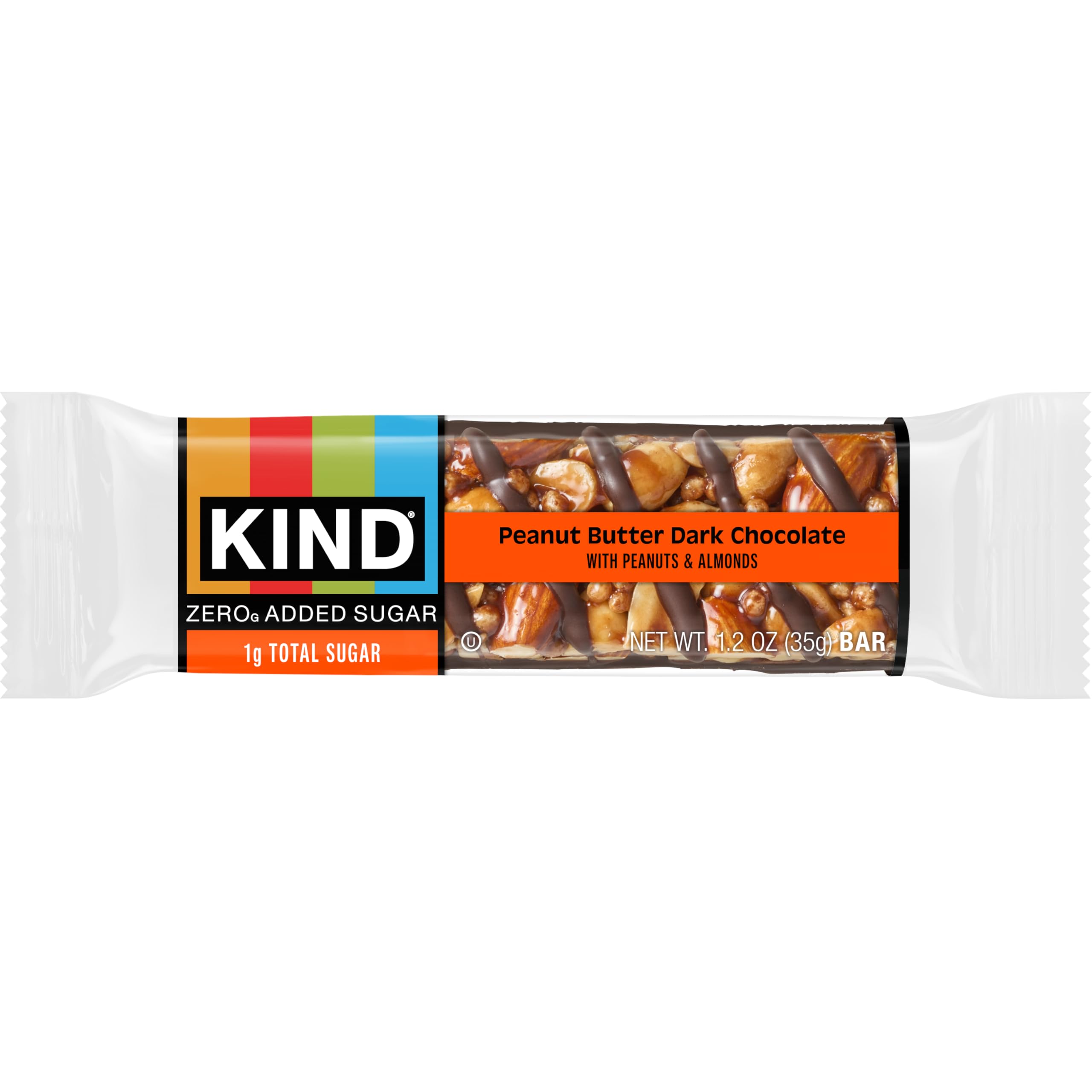 KIND ZERO bar in a lunch bag, ideal between meetings
