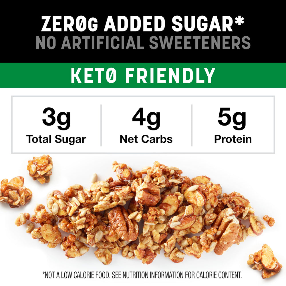 KIND Zero Added Sugar Granola gluten-free packs ready for pantry or travel.