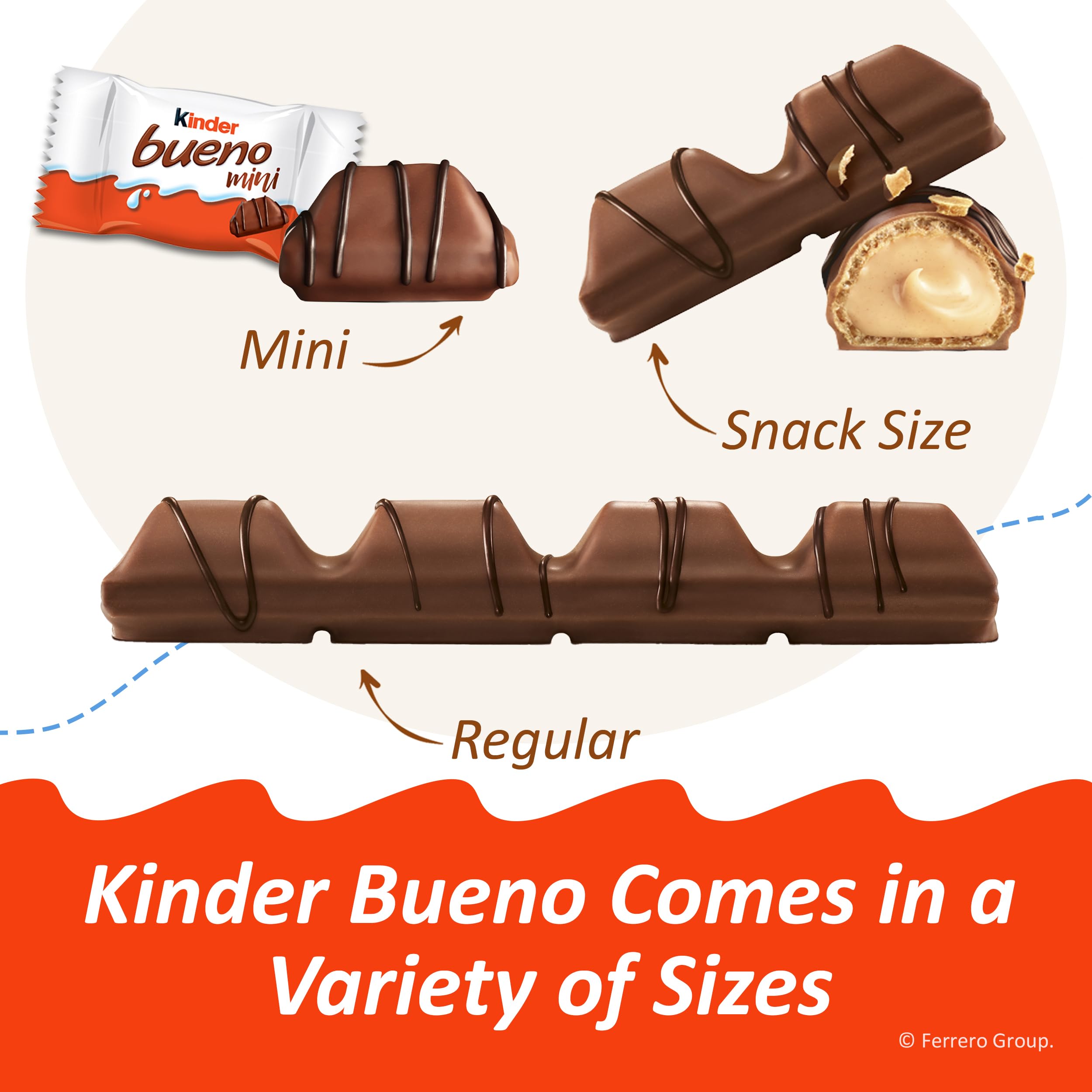 Kinder Bueno holiday gift snack for chocolate lovers