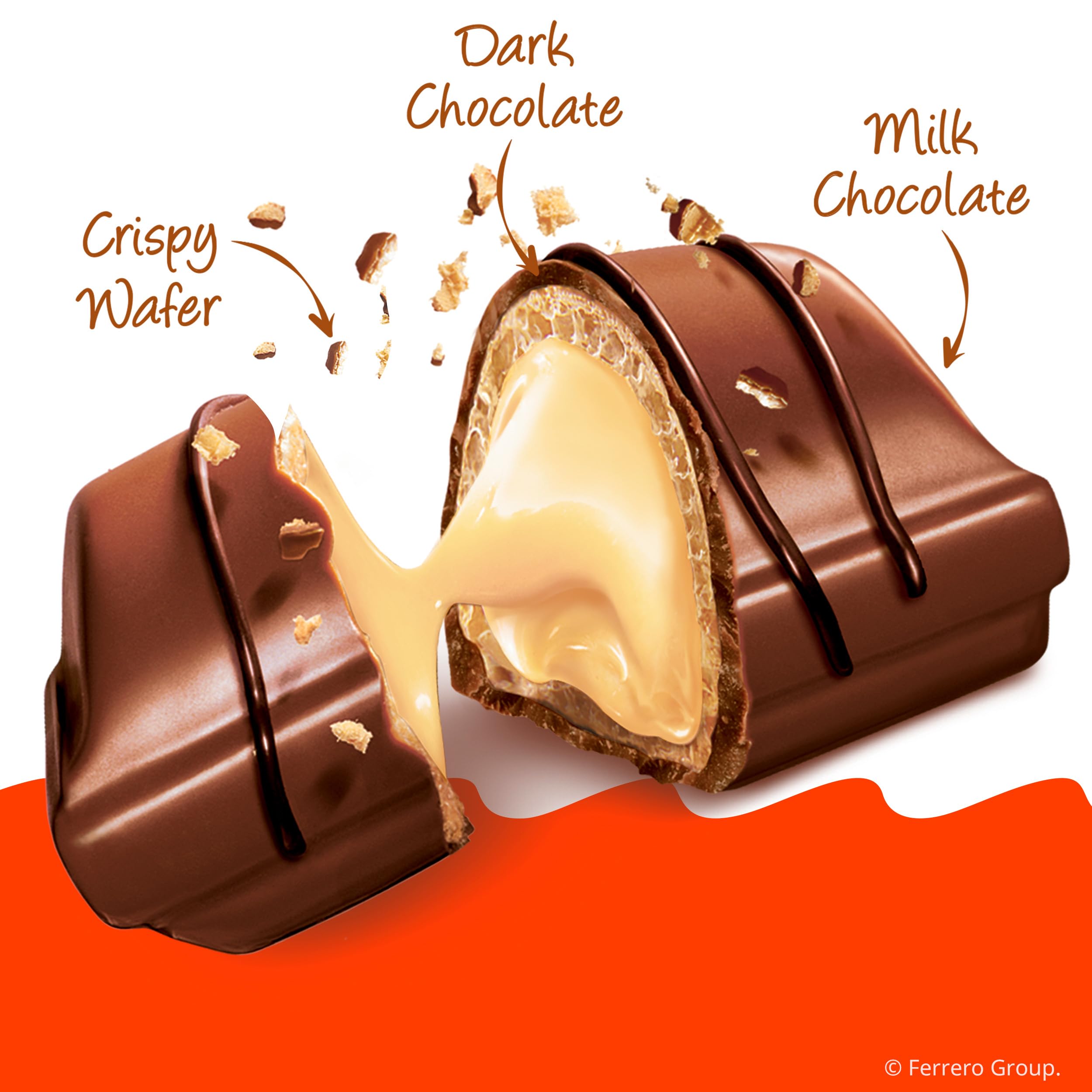 Festive party favors: Kinder Bueno minis for gifts and treats.