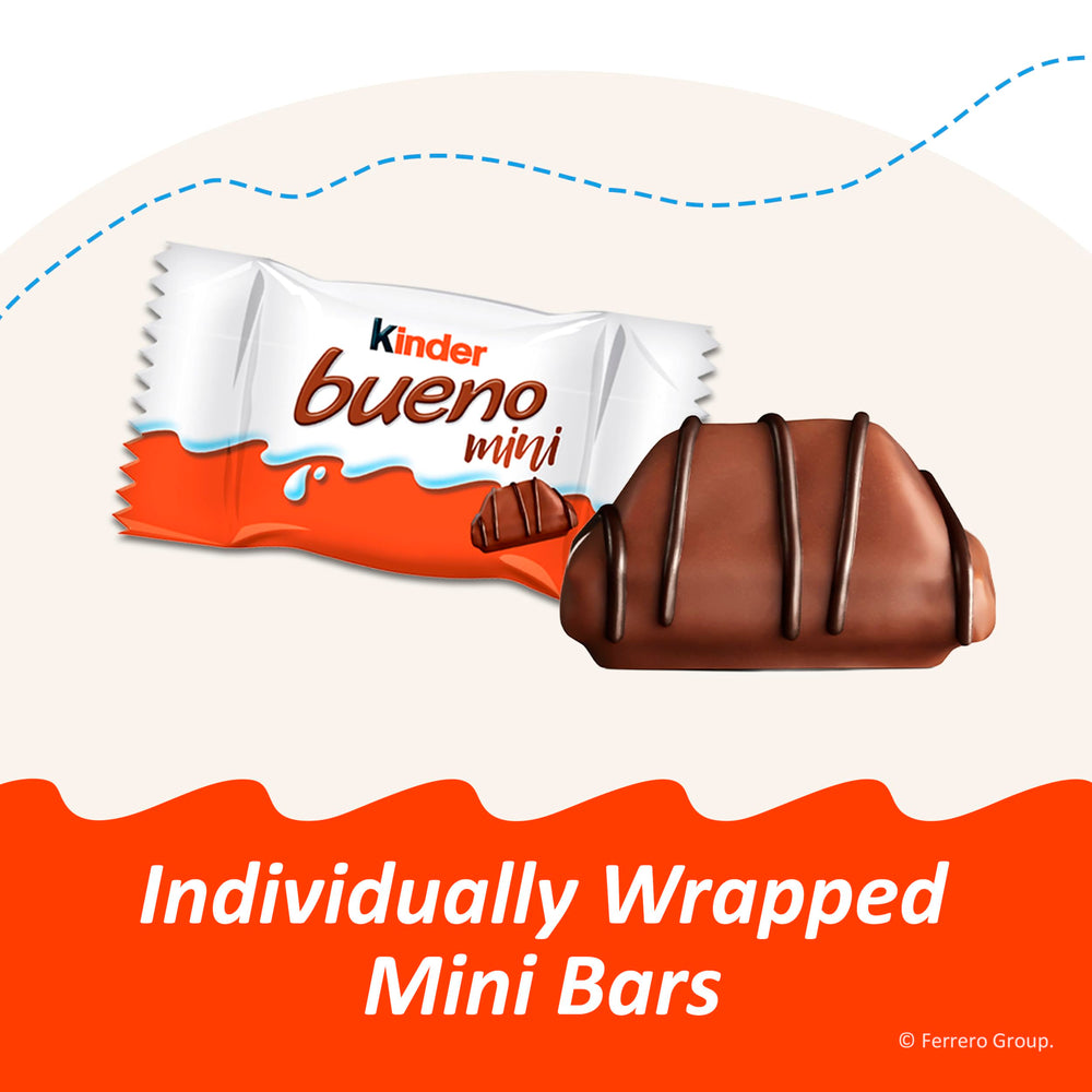 Christmas stocking gift featuring Kinder Bueno Mini bites