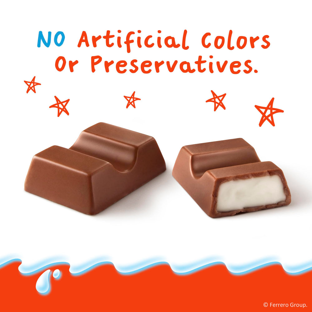 Kinder Chocolate Minis promise no artificial colors or preservatives