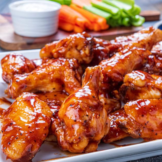 Kinders Hickory Brown Sugar BBQ Sauce label highlights gluten-free and no HFCS