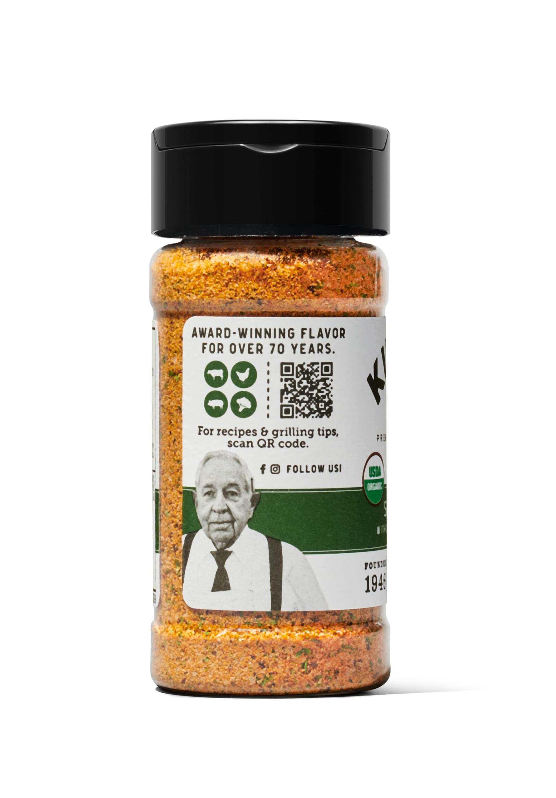 KINDER'S Santa Maria Rub with garlic and herbs emphasizes versatile seasoning