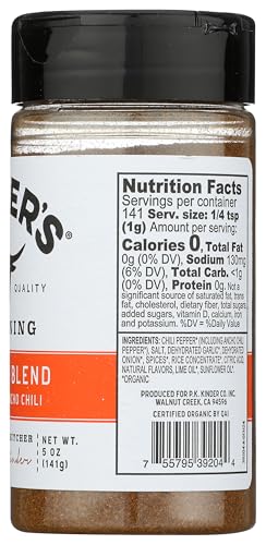KINDER'S Organic Taco Blend Seasoning on tacos for a flavorful dinner.