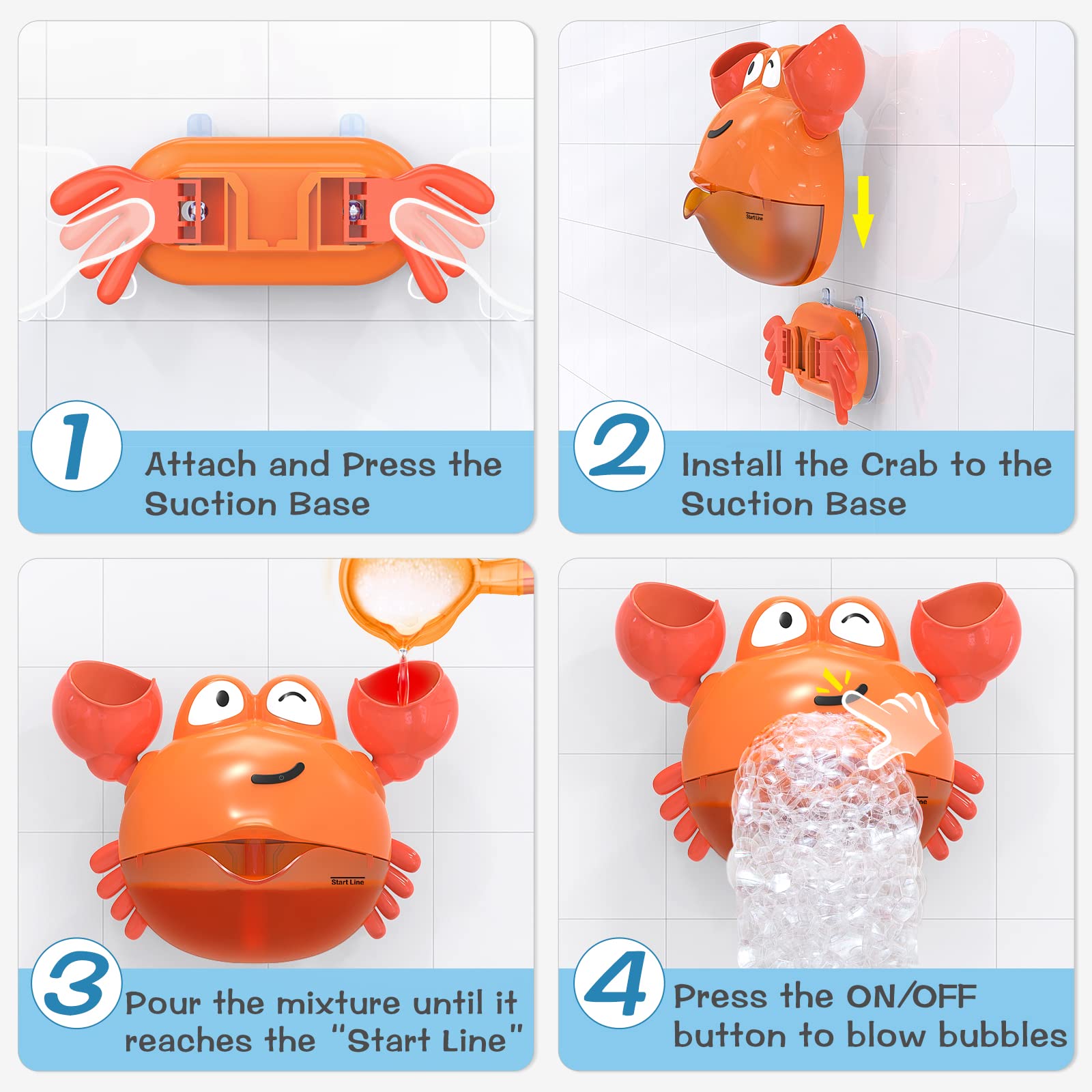 KINDIARY gift-ready bath toy makes a fun birthday or holiday present for toddlers.