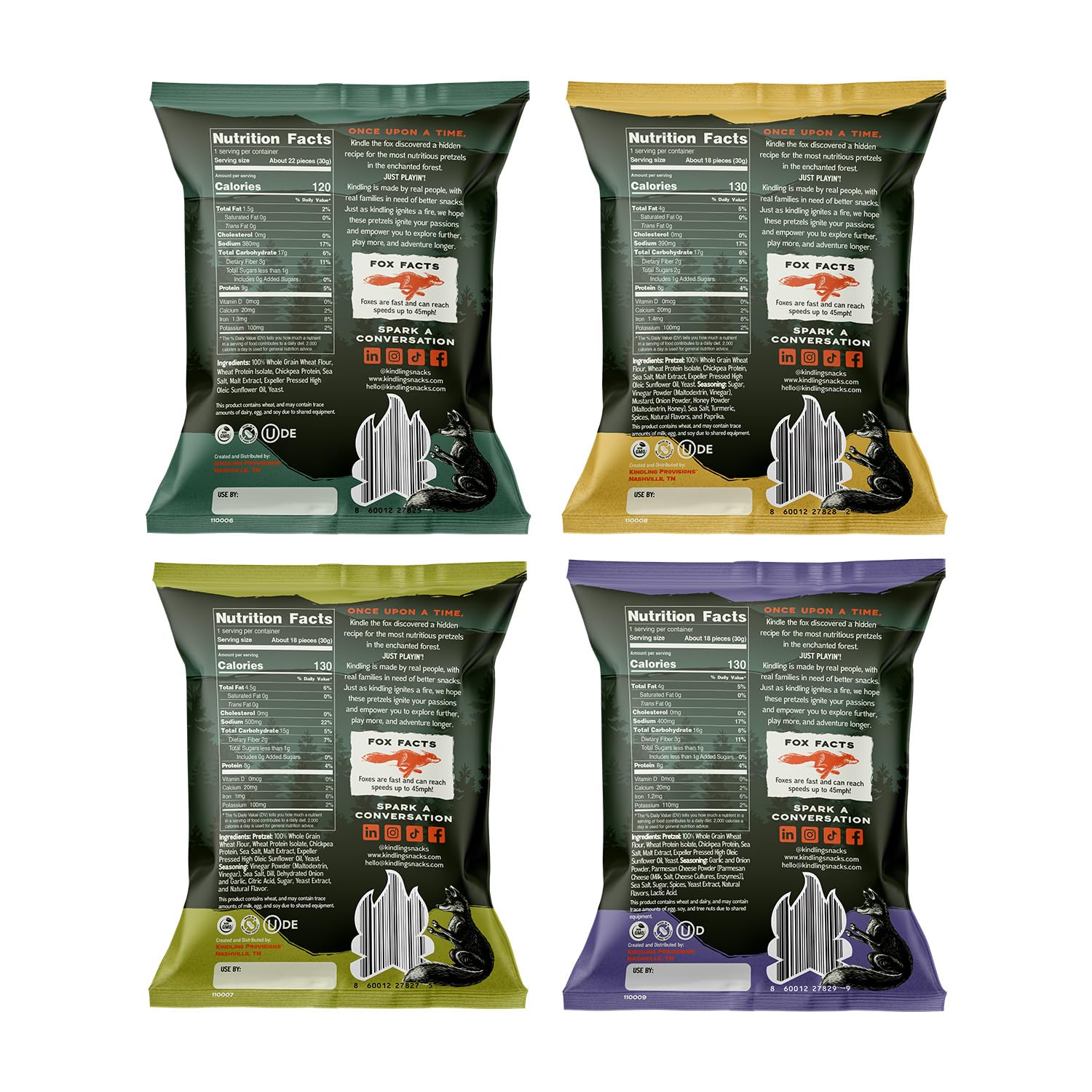 Kindling Protein Pretzels Office Snack supports quick energy between meetings.