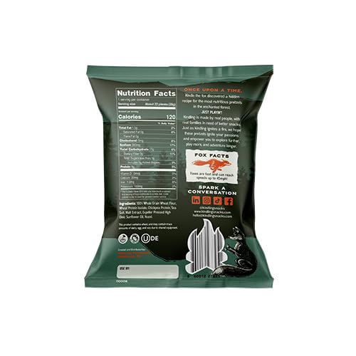 Kindling Protein Pretzels Sea Salt bulk pack suitable for sharing