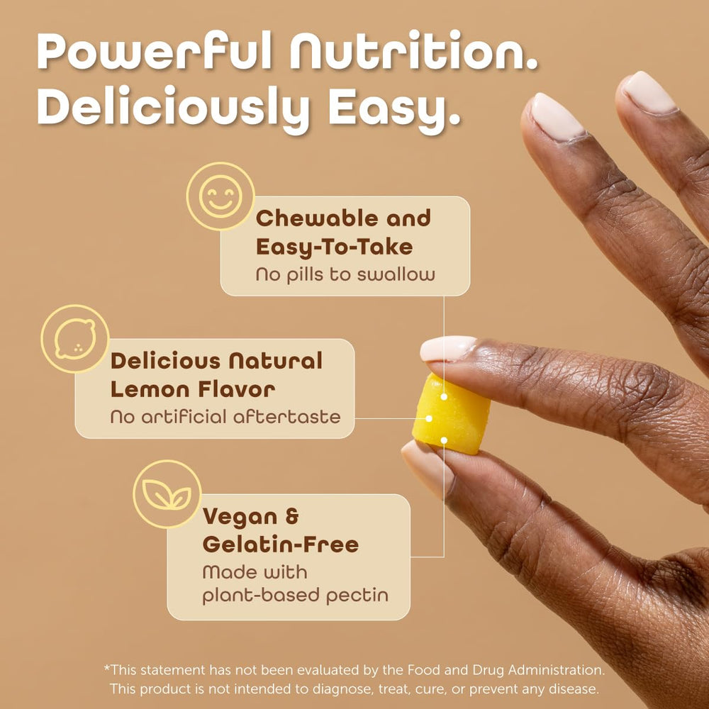 Kindnature Vitamin B2 Gummies GMP-certified facility stamp on bottle.