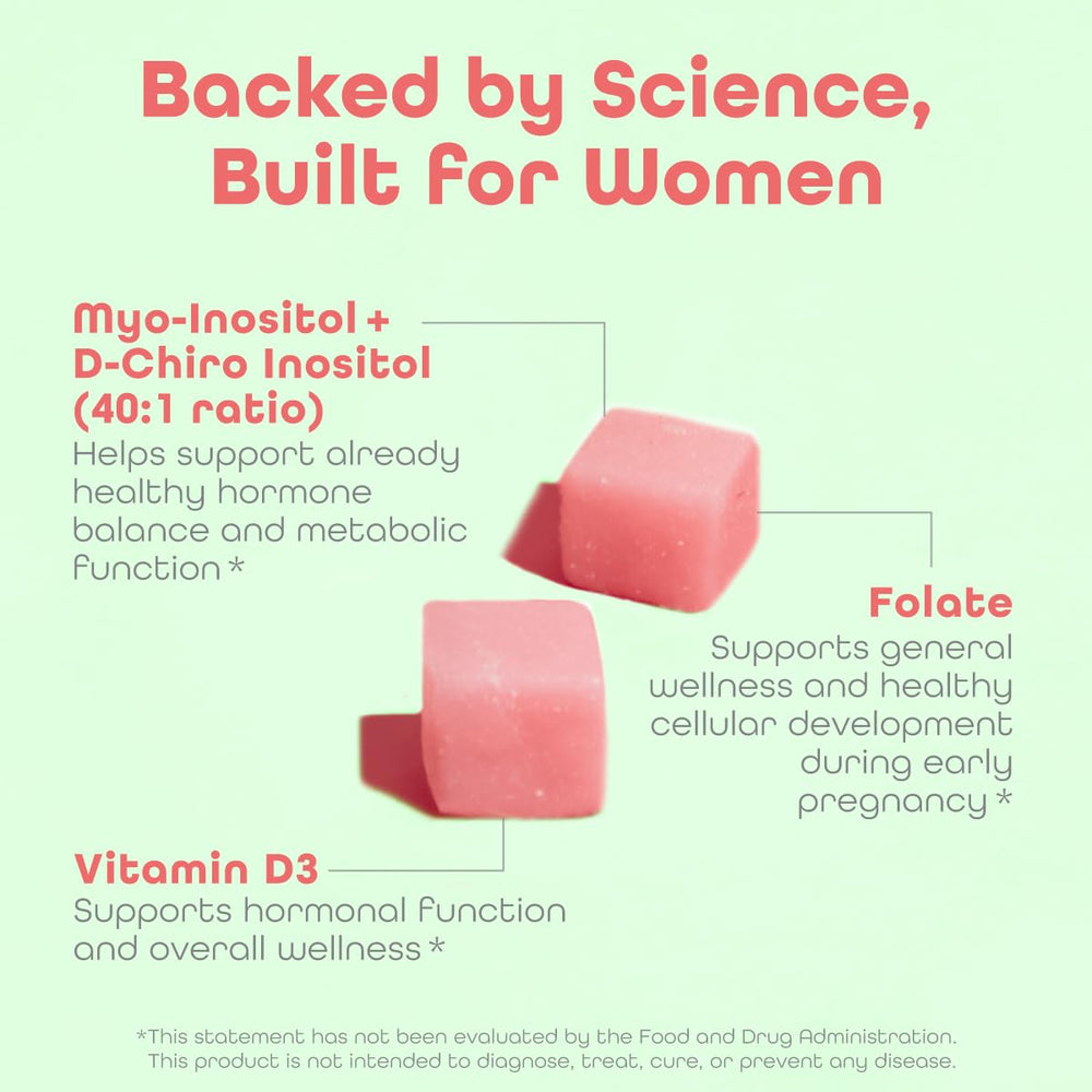 bottle label shows Vitamin D3 and Folate included for daily routine