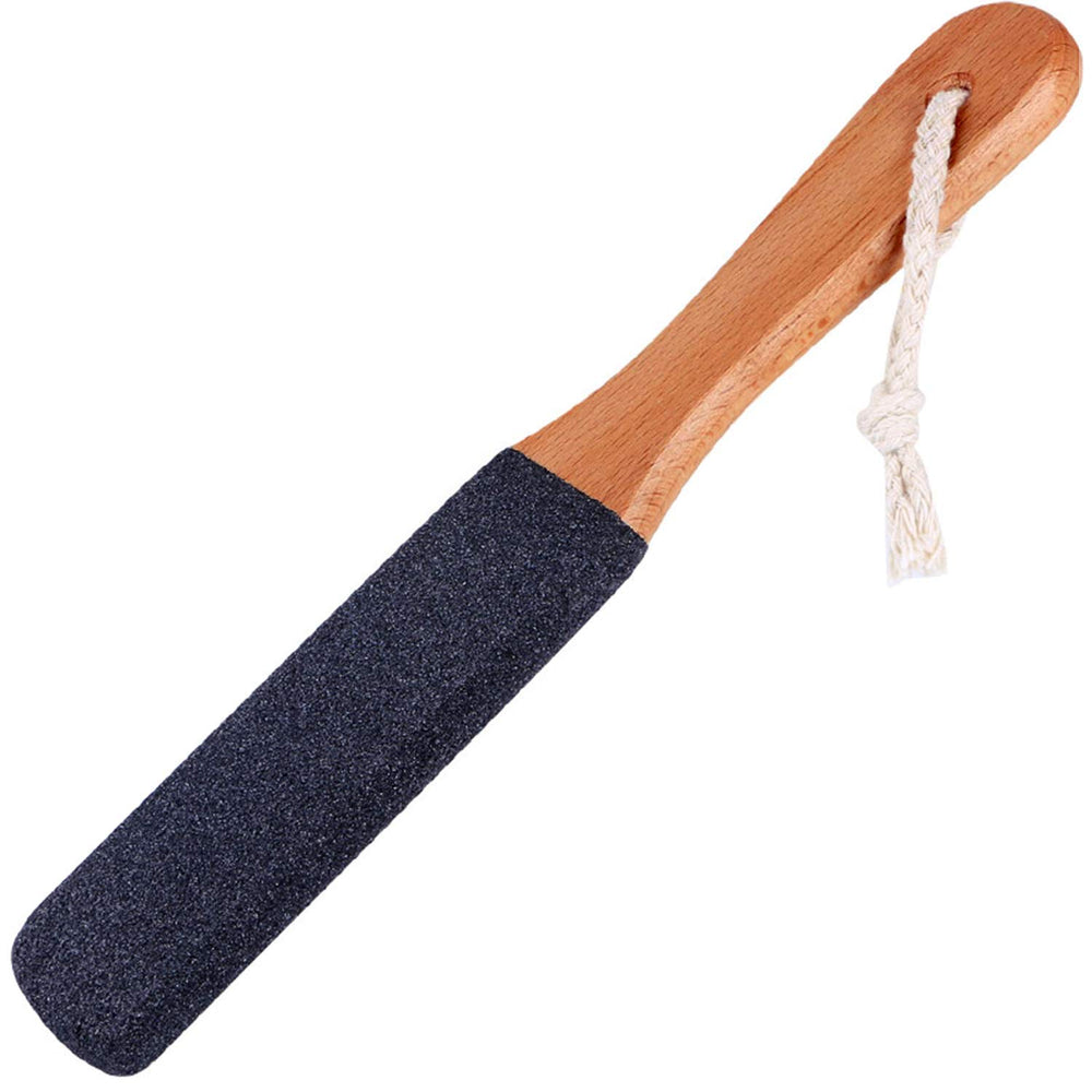Kinepi Foot File with non-slip beech wood for secure grip and safe use.