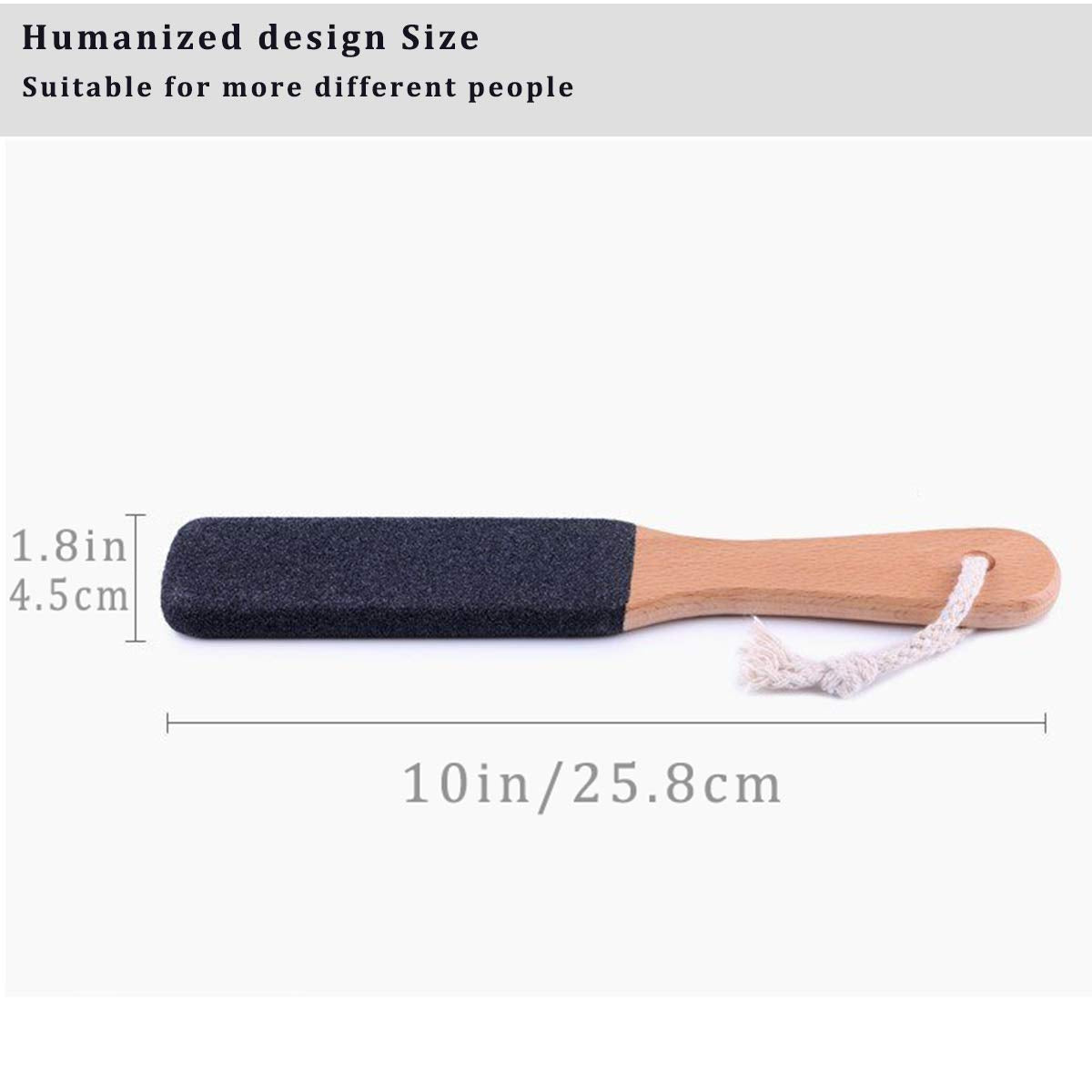 Kinepi Foot File suitable for wet or dry use after shower or soak.