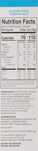 King Arthur baked gluten-free cookies with chocolate chips aroma