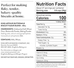 King Arthur Biscuit Flour Blend closeup highlighting even crumb and melt-in-mouth texture