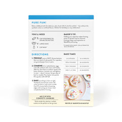 King Arthur gluten-free cake mix confetti cupcakes in pans ready to bake