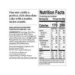 King Arthur gluten-free chocolate cake batter in a bowl showing rich texture.