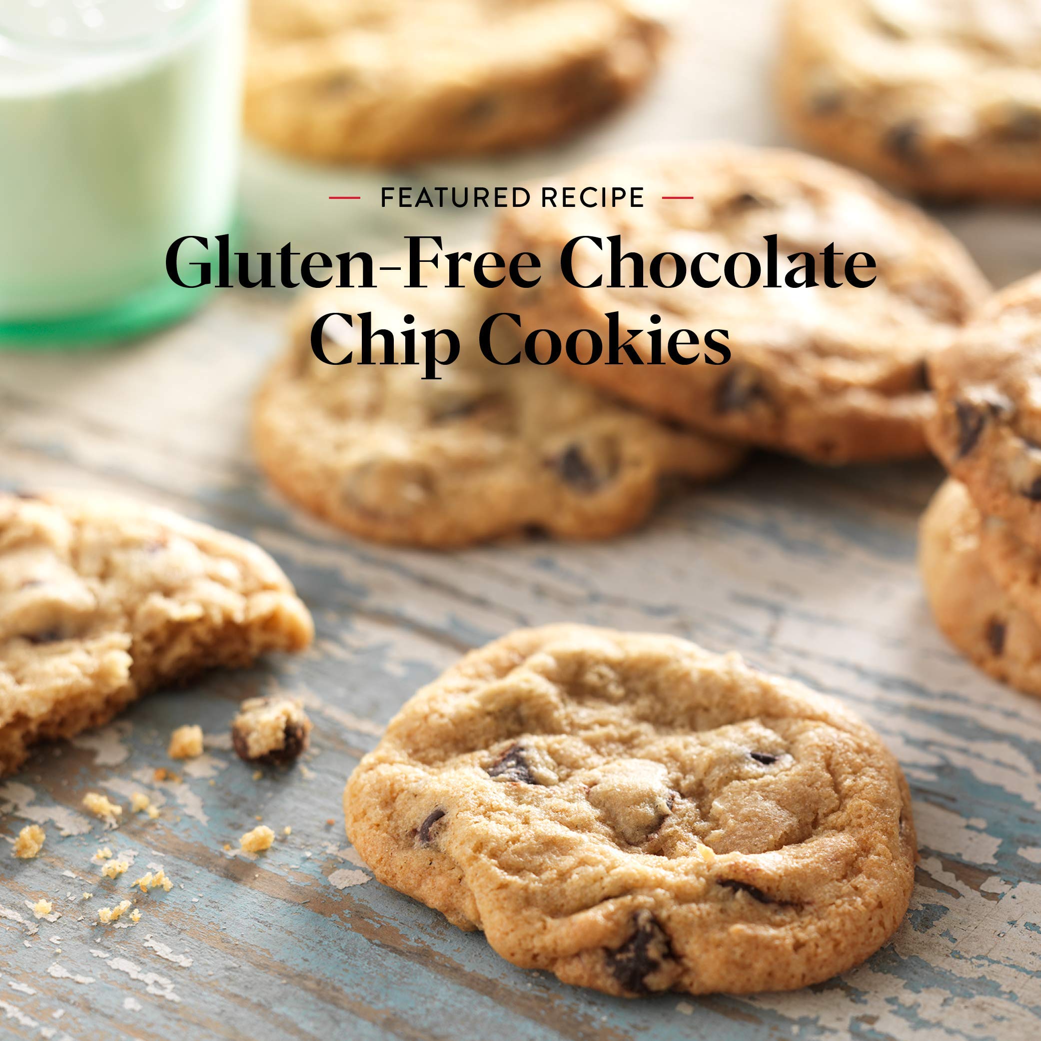 King Arthur gluten-free flour box with GFCO certification and kosher seal.