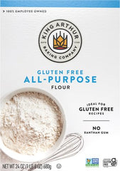 King Arthur gluten-free flour blend of white and brown rice flours.
