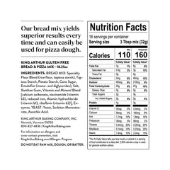Sliced King Arthur gluten-free loaf shows a soft crumb perfect for toast