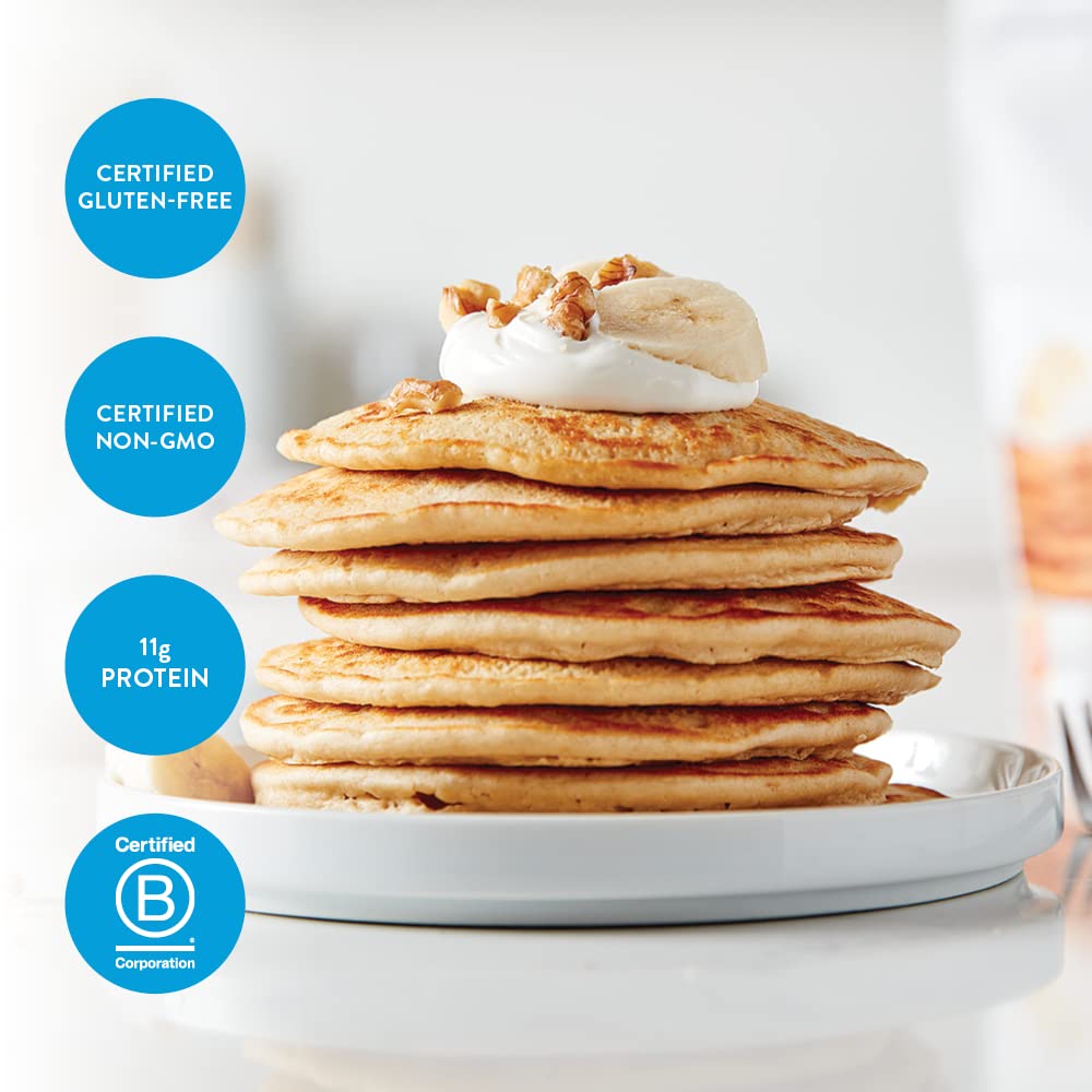 King Arthur gluten-free dairy-free pancake mix suitable for dairy-free mornings