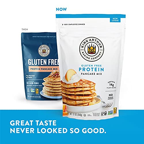 King Arthur Non-GMO Protein Pancake Mix for everyday gluten-free mornings