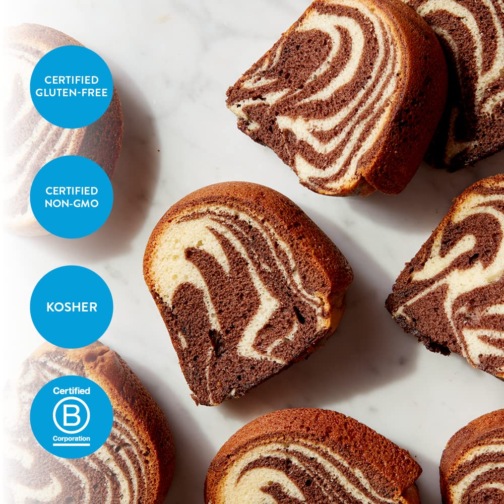 King Arthur gluten-free yellow cake mix bakes delicious cupcakes