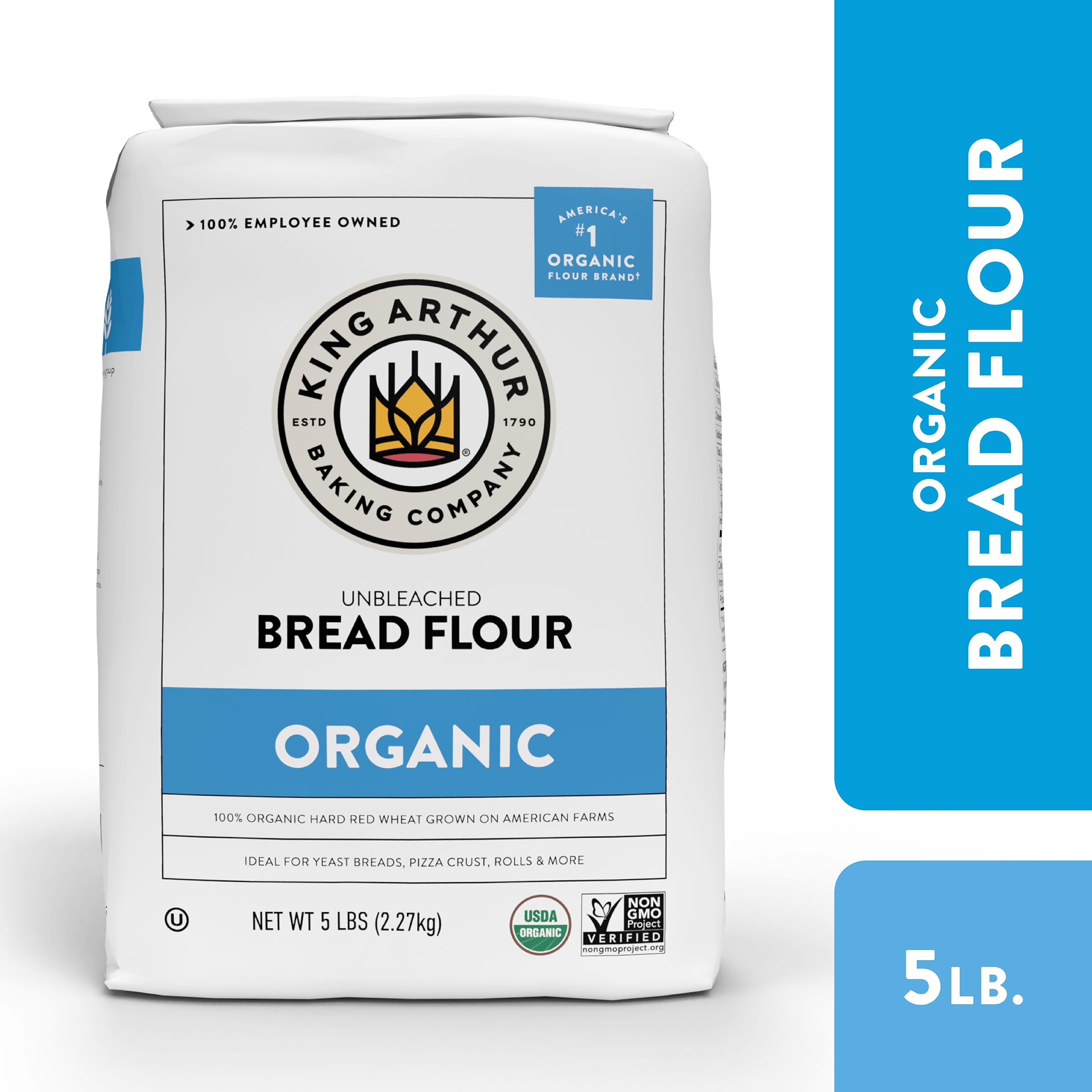 King Arthur High Protein Flour demonstrates strong gluten structure for rising dough