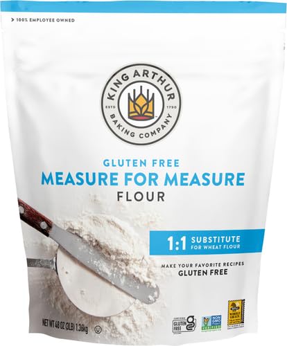 Bowl of cookie dough made with King Arthur Measure for Measure gluten-free flour
