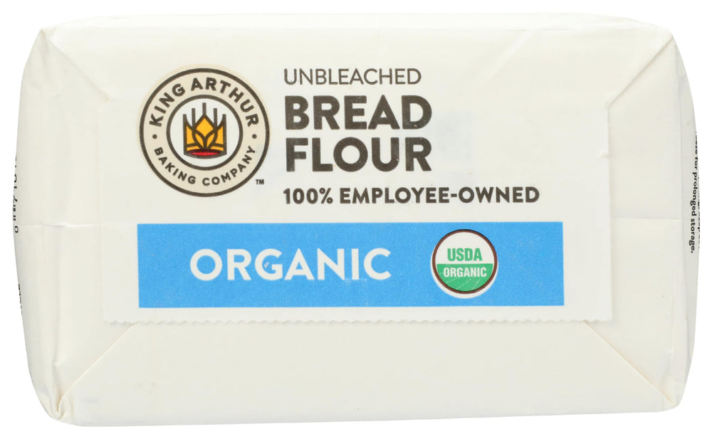 King Arthur Organic Bread Flour 5 lb in oven delivering crusty bread