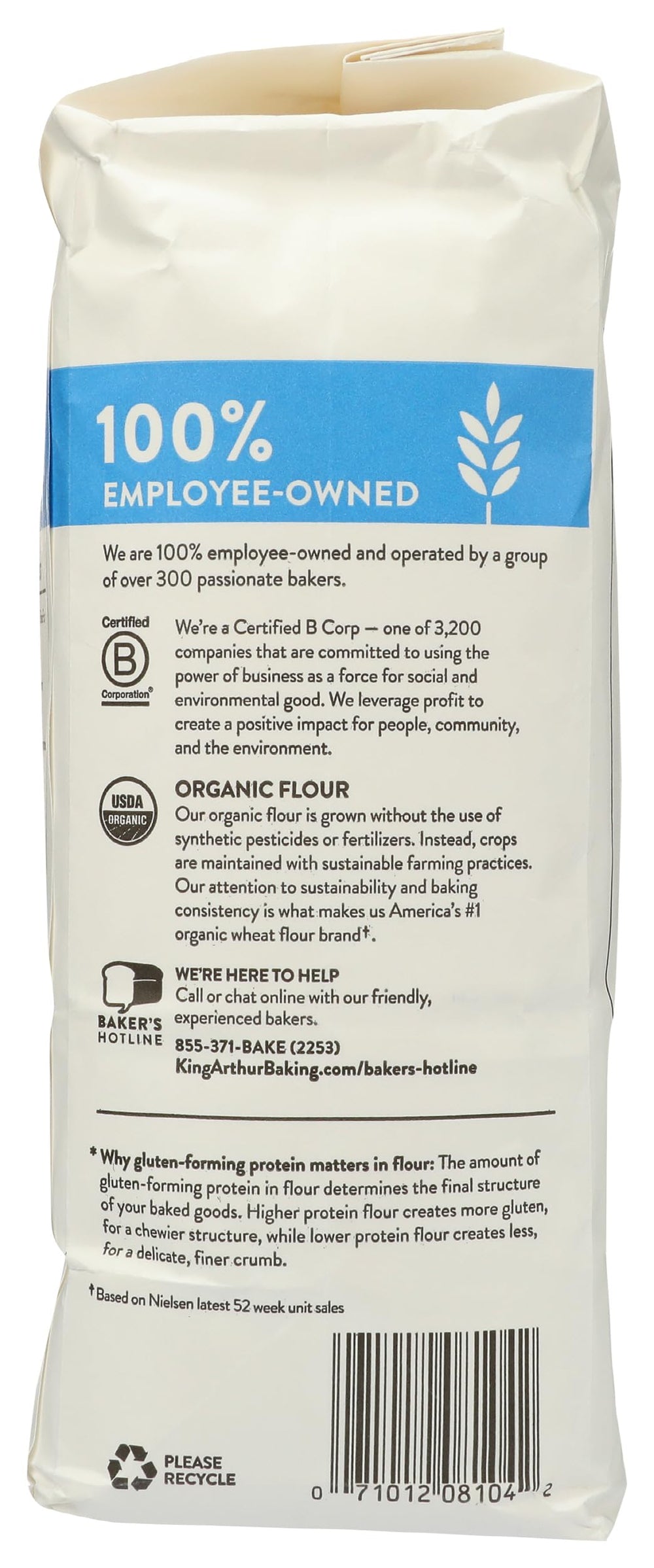 King Arthur Organic Bread Flour 5 lb kitchen scene inspires home bakers