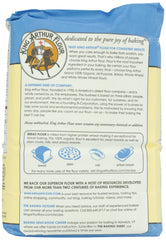 King Arthur Organic Bread Flour 5 lb loaf with crusty exterior