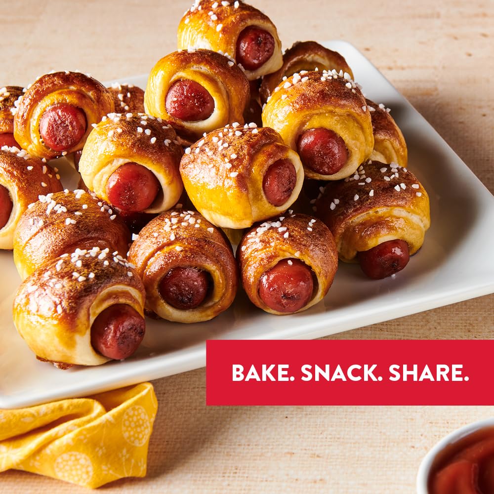 King Arthur pretzel salt included to finish with classic crunch