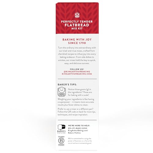 King Arthur zaatar blend packet adds fragrant, savory flavor to flatbread.