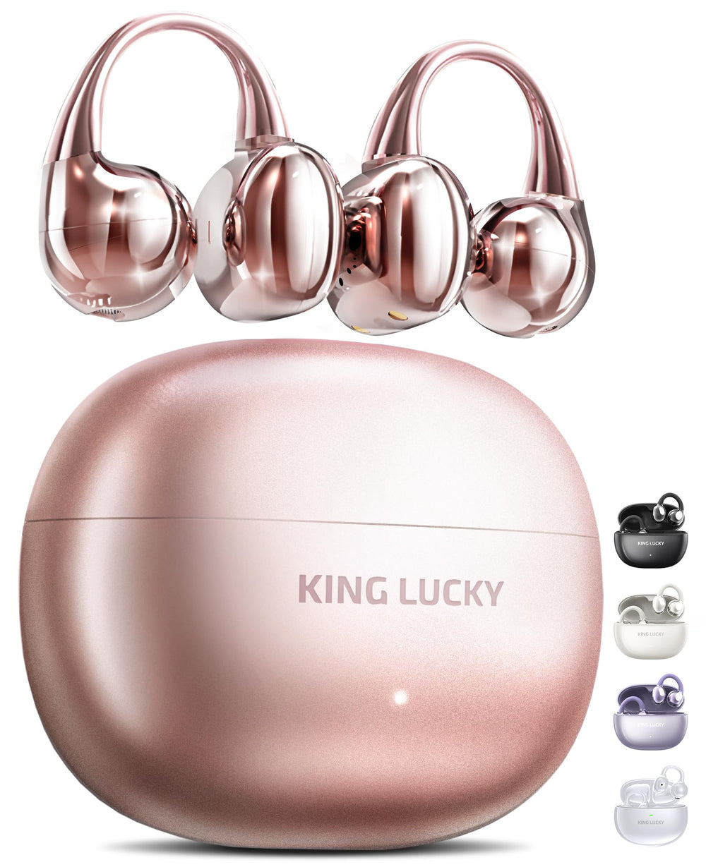 King Lucky Gen3 case for clip-on earbuds, ideal for on-the-go charging.
