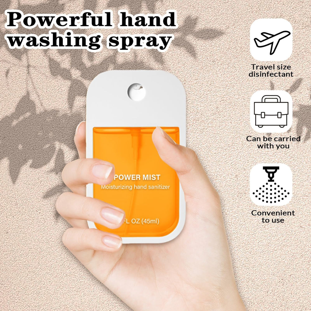 King of Biotin hand sanitizer spray close-up mist for easy application