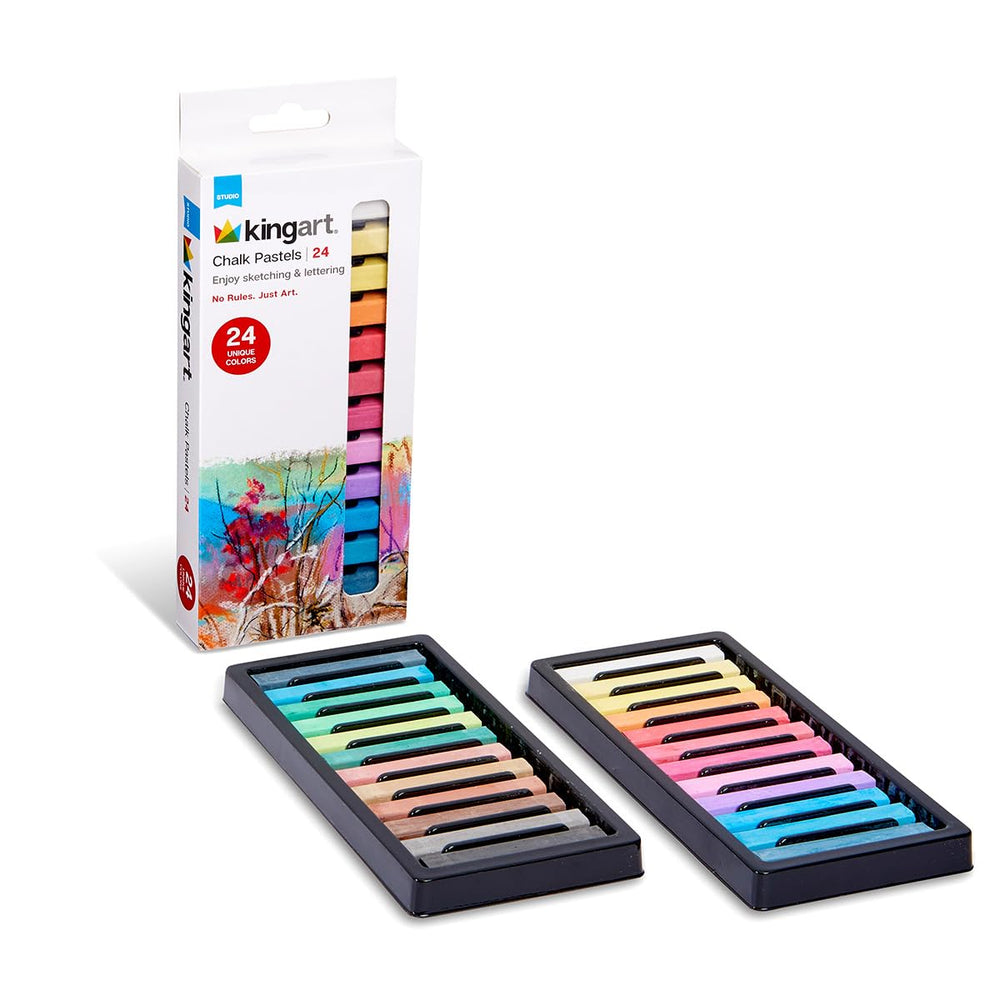 KINGART creative projects benefit from vibrant tones and easy blending.