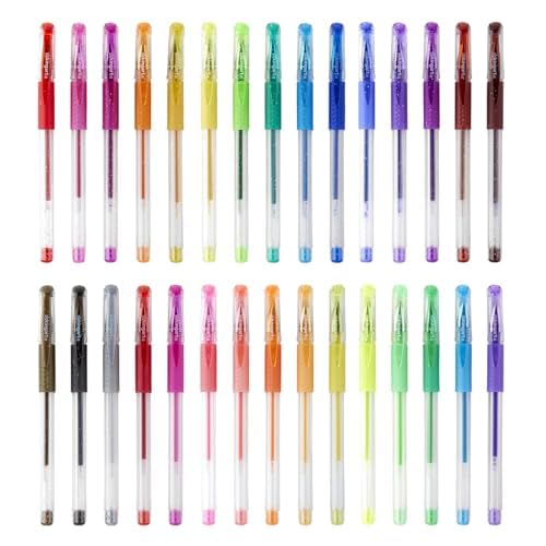KingArt Glitter Rollerball Gel Pens greeting card embellishment