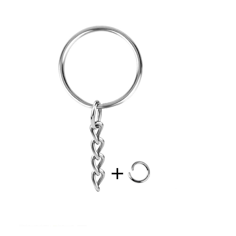 KingForest one-inch split ring close-up shows precise sizing for consistent results.