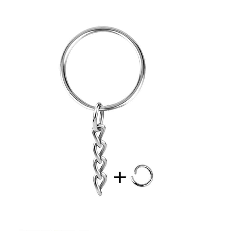 KingForest one-inch split ring close-up shows precise sizing for consistent results.