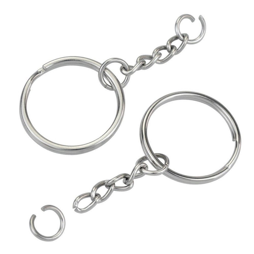 KingForest pre-opened jump rings speed up assembly for quick crafting.