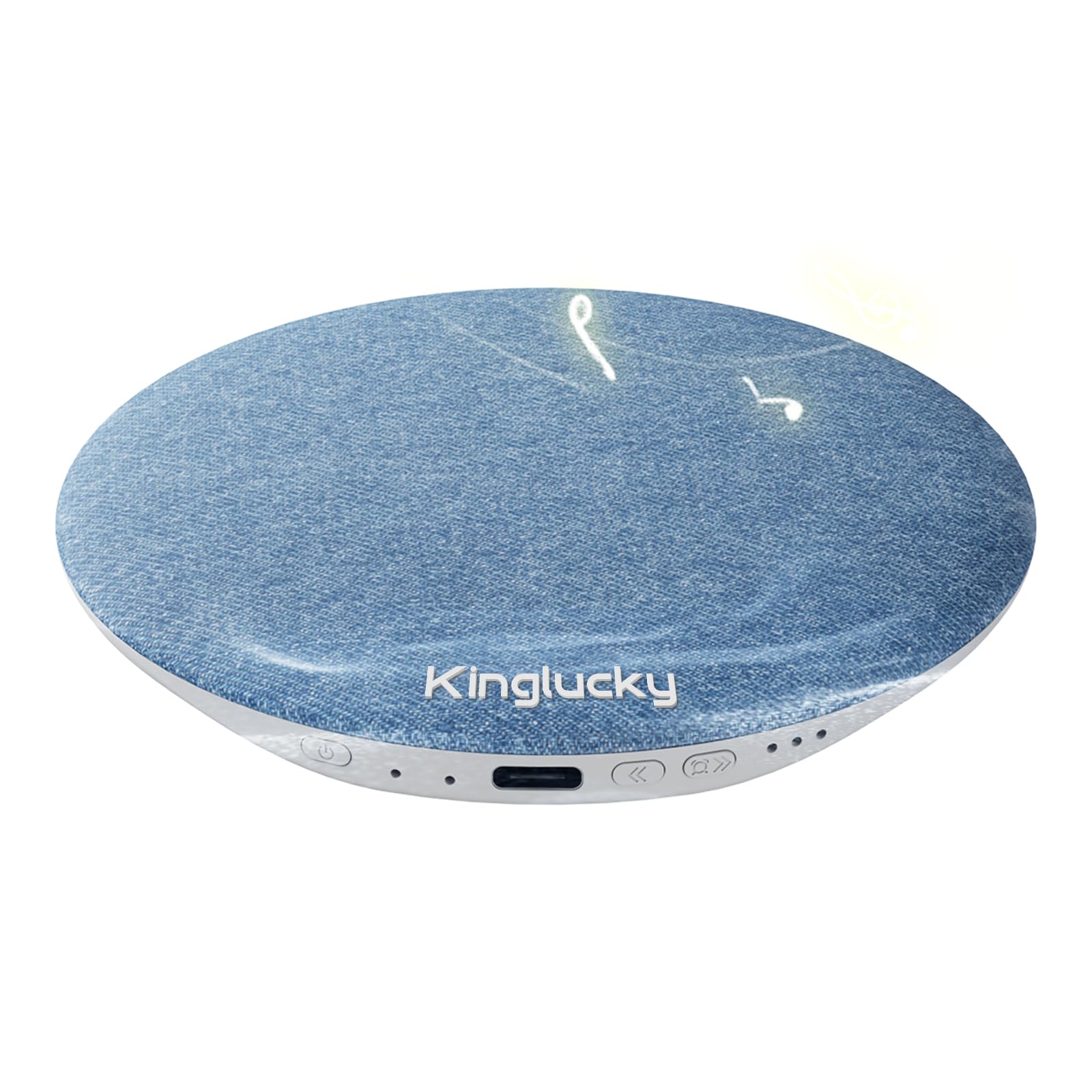 Kinglucky Pillow Speaker positioned under the pillow for private listening