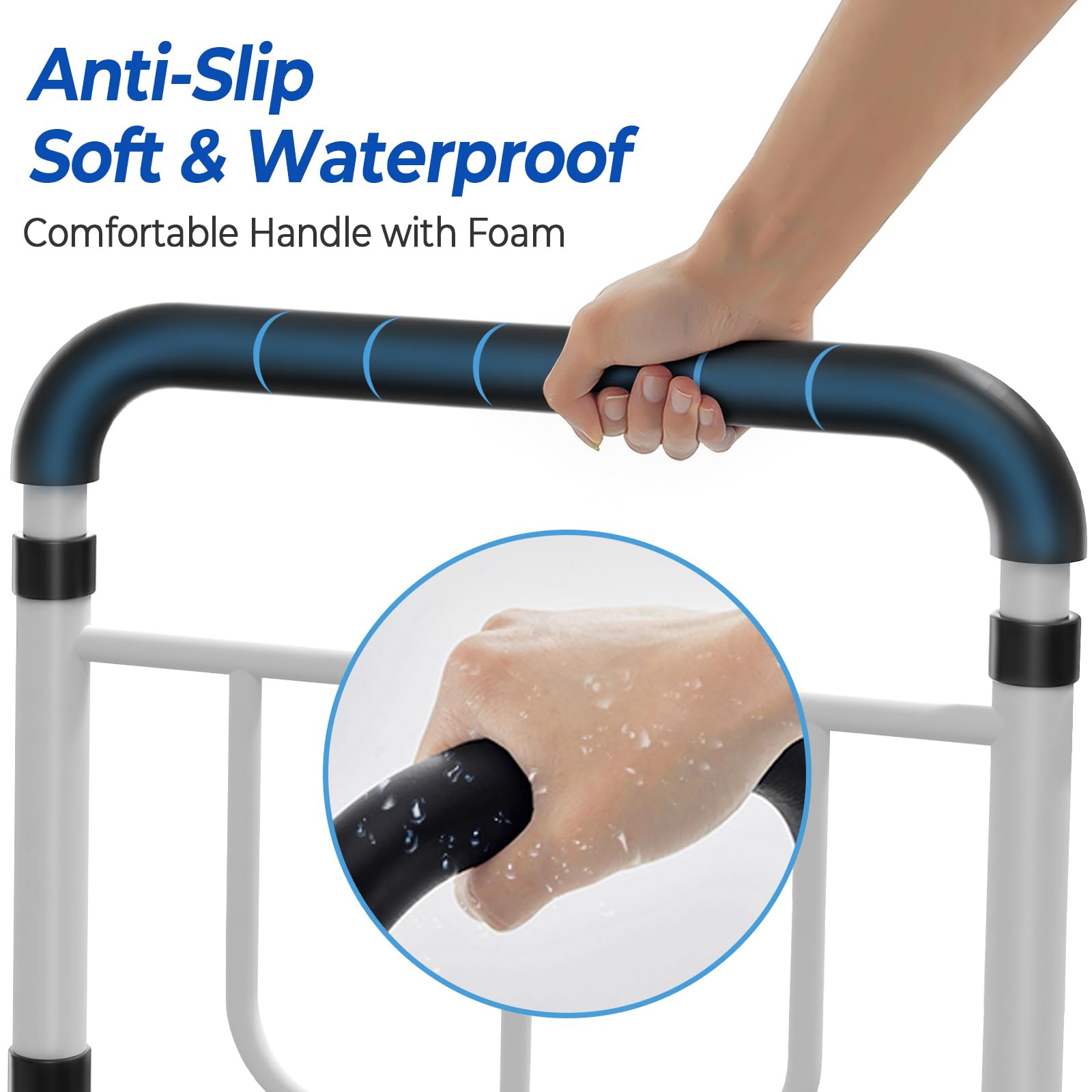 KingPavonini bed rail tool-free assembly for quick setup.
