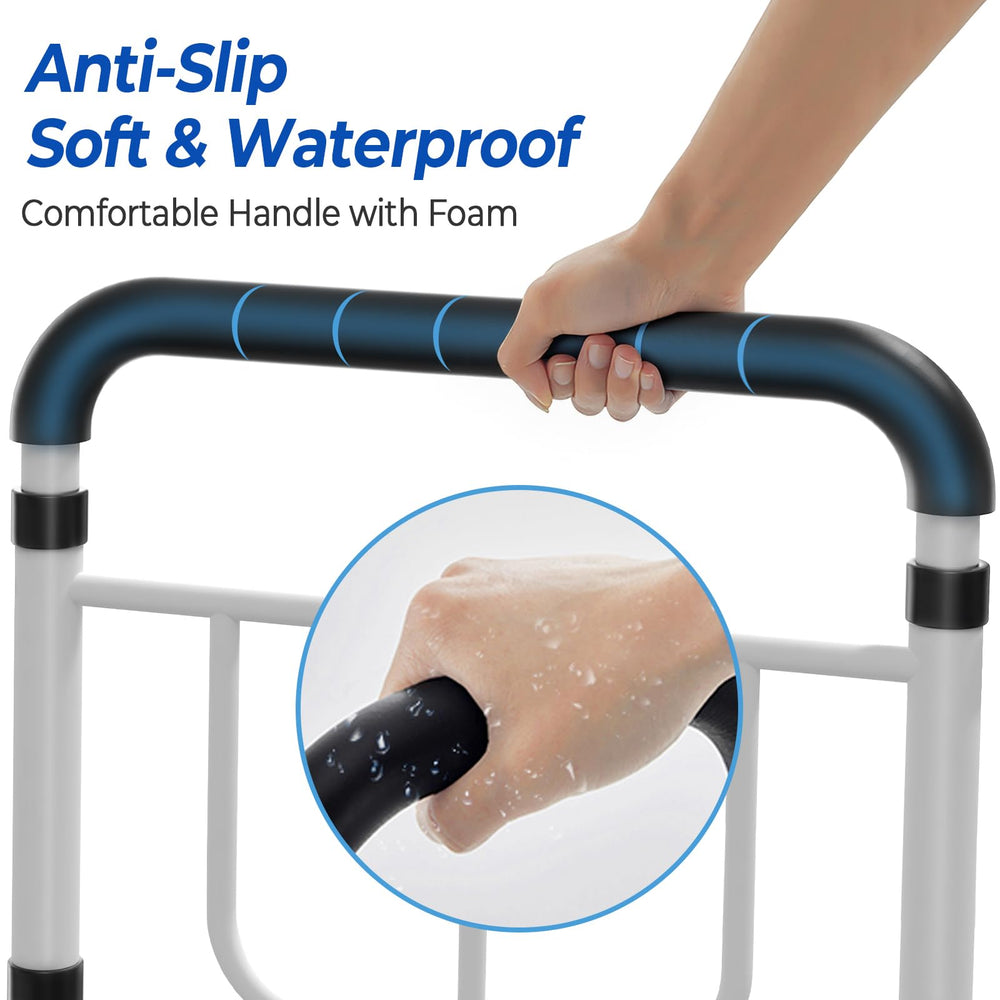 KingPavonini bed rail tool-free assembly for quick setup.