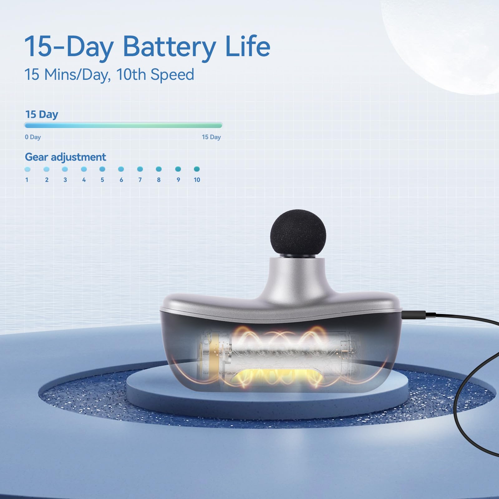 KingPavonini mini auto-off after 15 minutes saves battery.